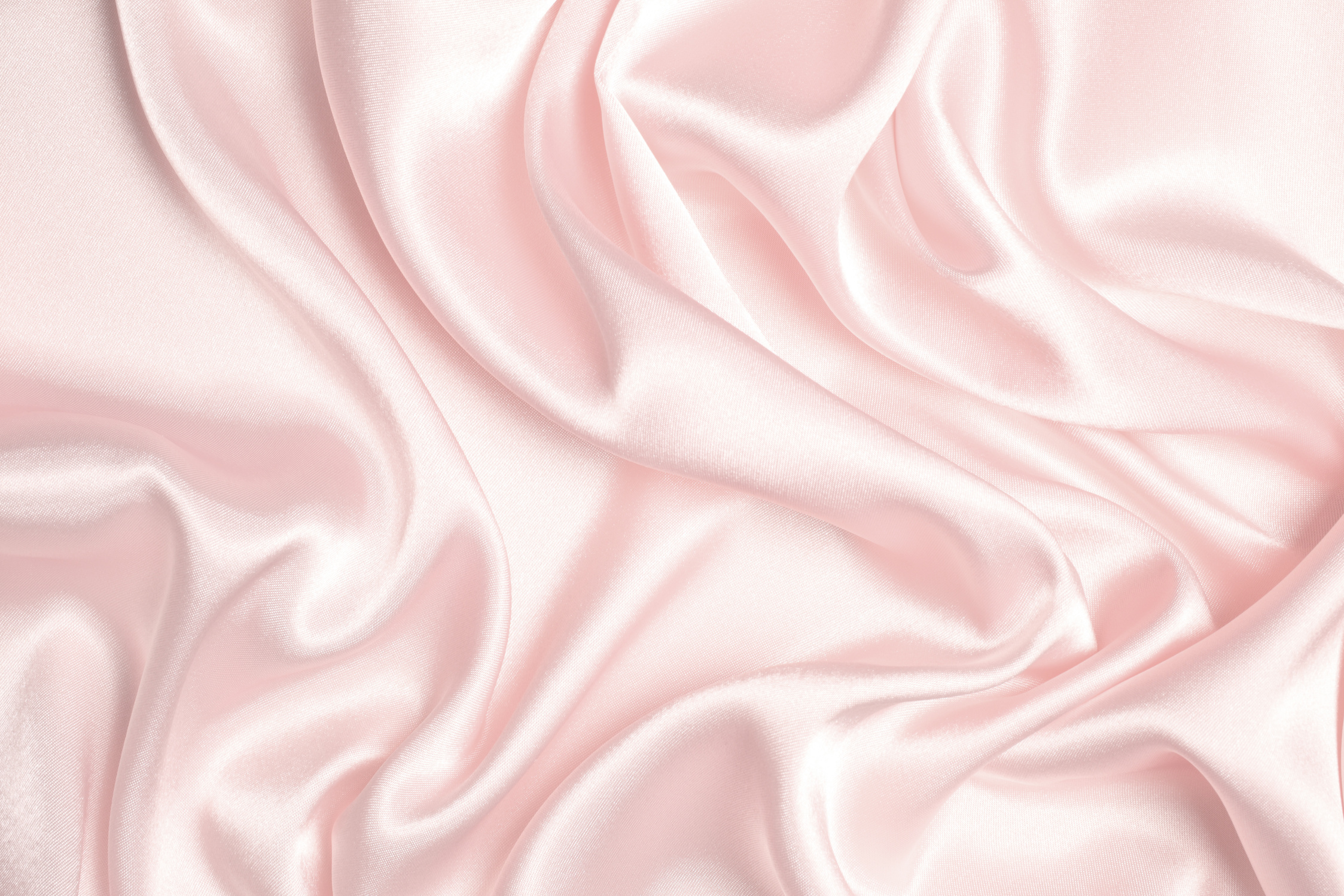 Pink Silk Wavy Texture Background