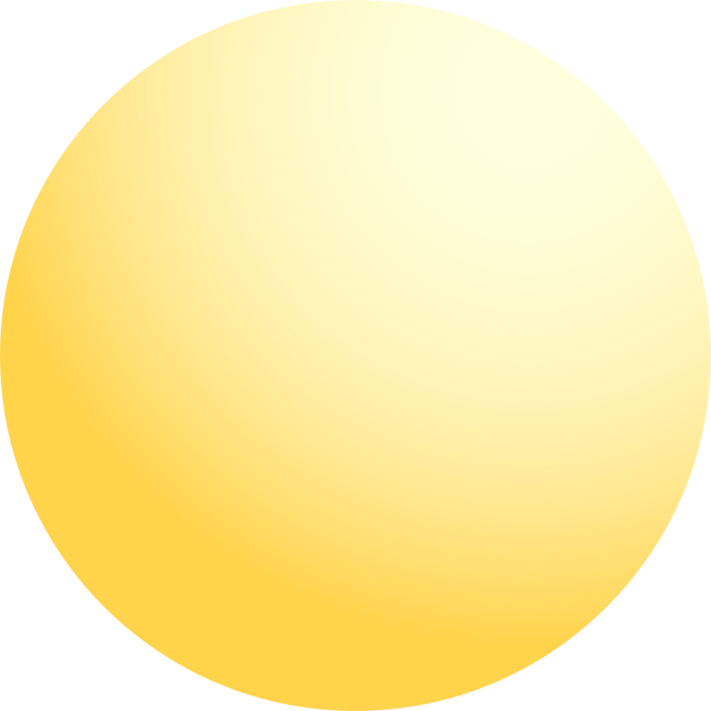 Circle Sun Yellow